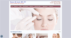 Desktop Screenshot of karenlishmd.com